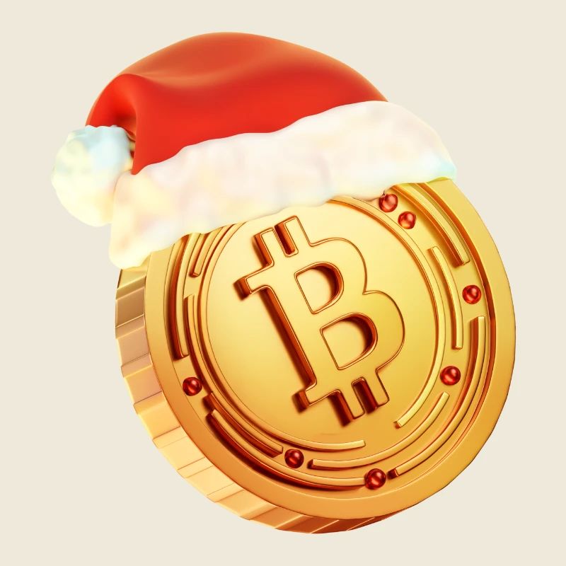 Design Bitcoin de Noël – Noël crypto