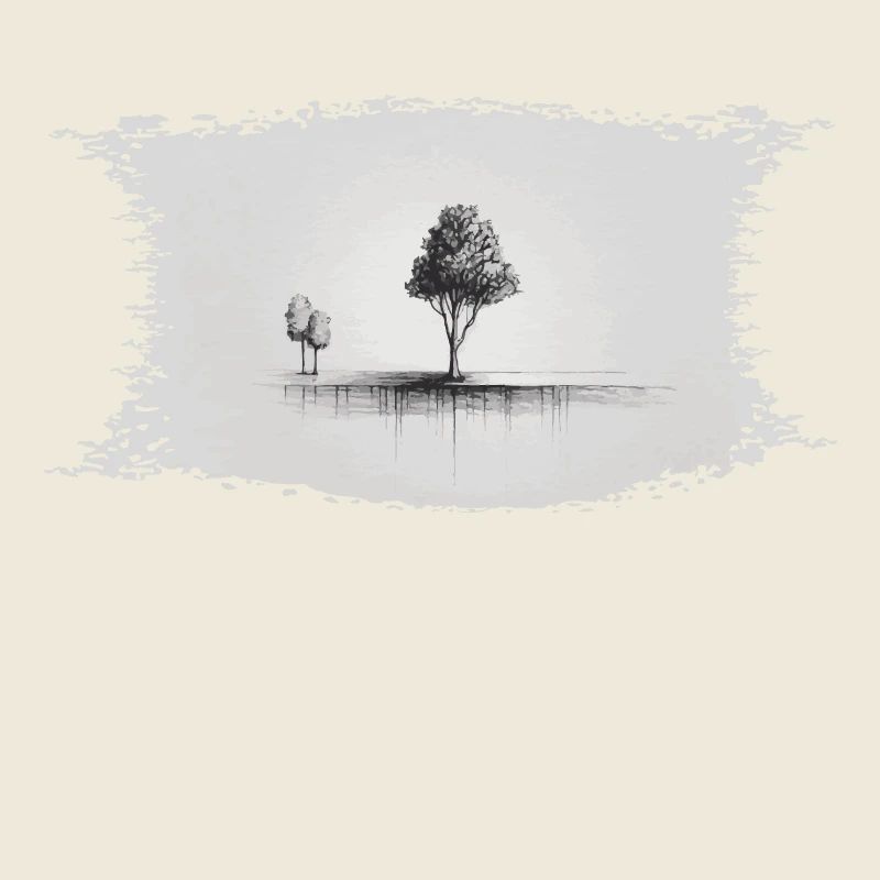 Minimalistischer Baum Minimalist Tree