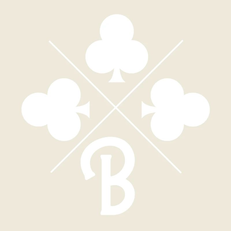 Buchstabe b Glücksklee