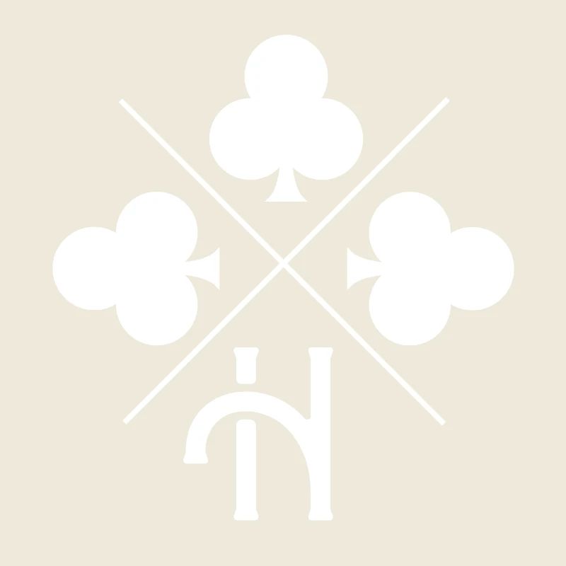 Buchstabe h Glücksklee