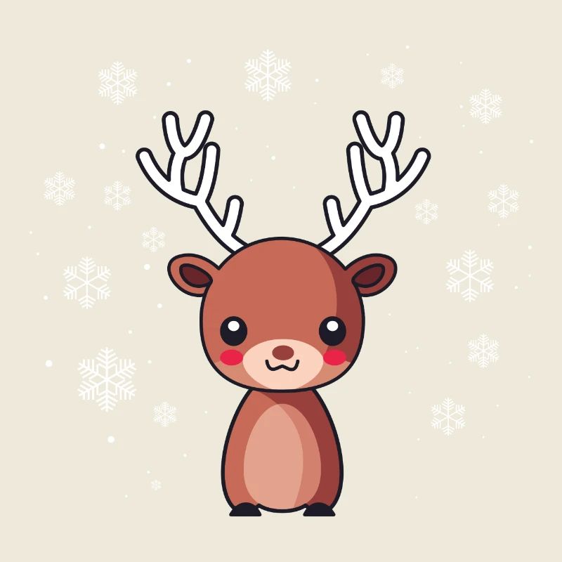 Winter Reindeer