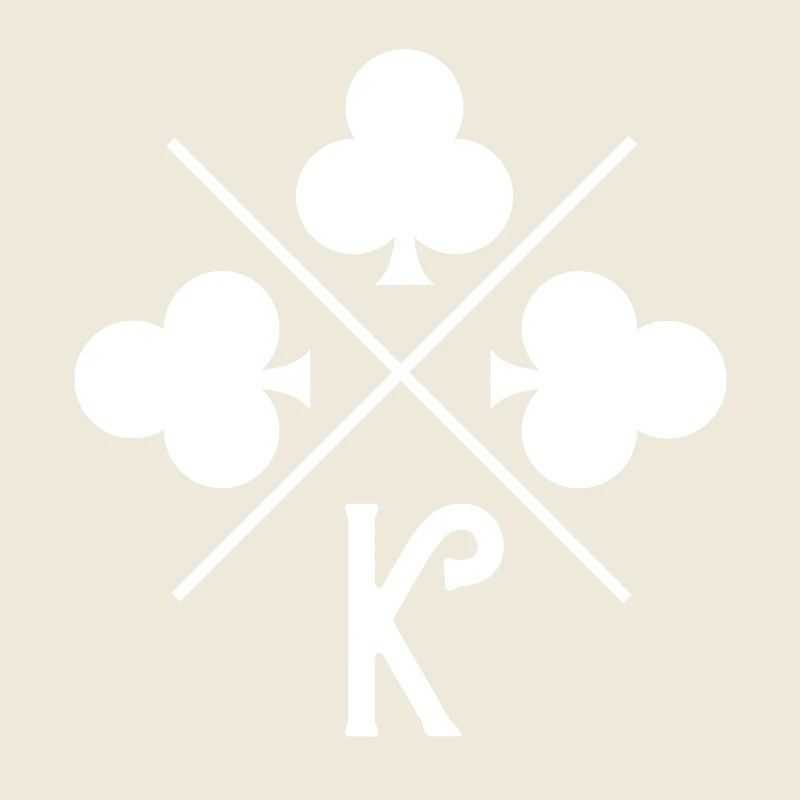 Buchstabe k Glücksklee