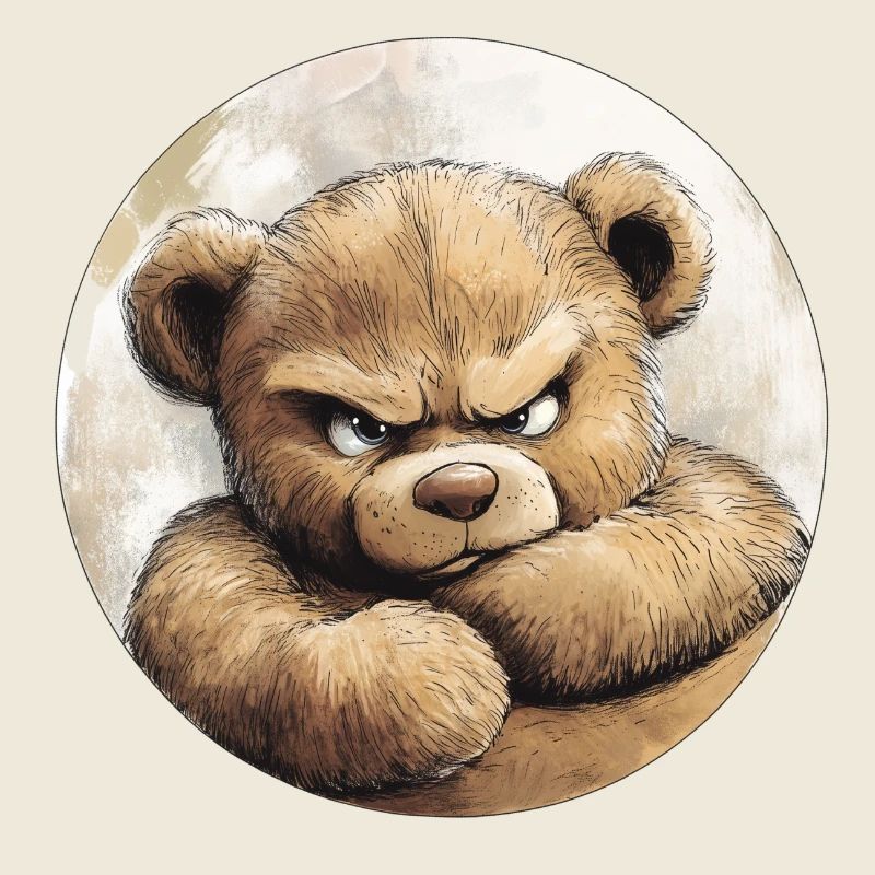 Grummel Teddy: Süß und stur