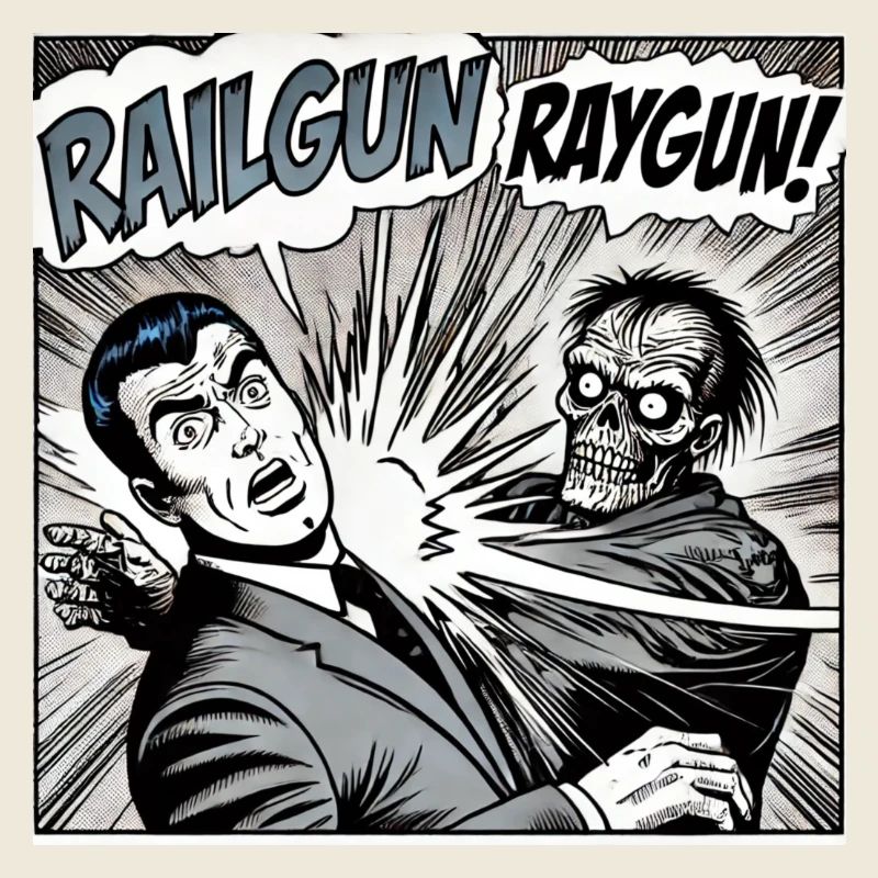 Raygun, not Railgun!