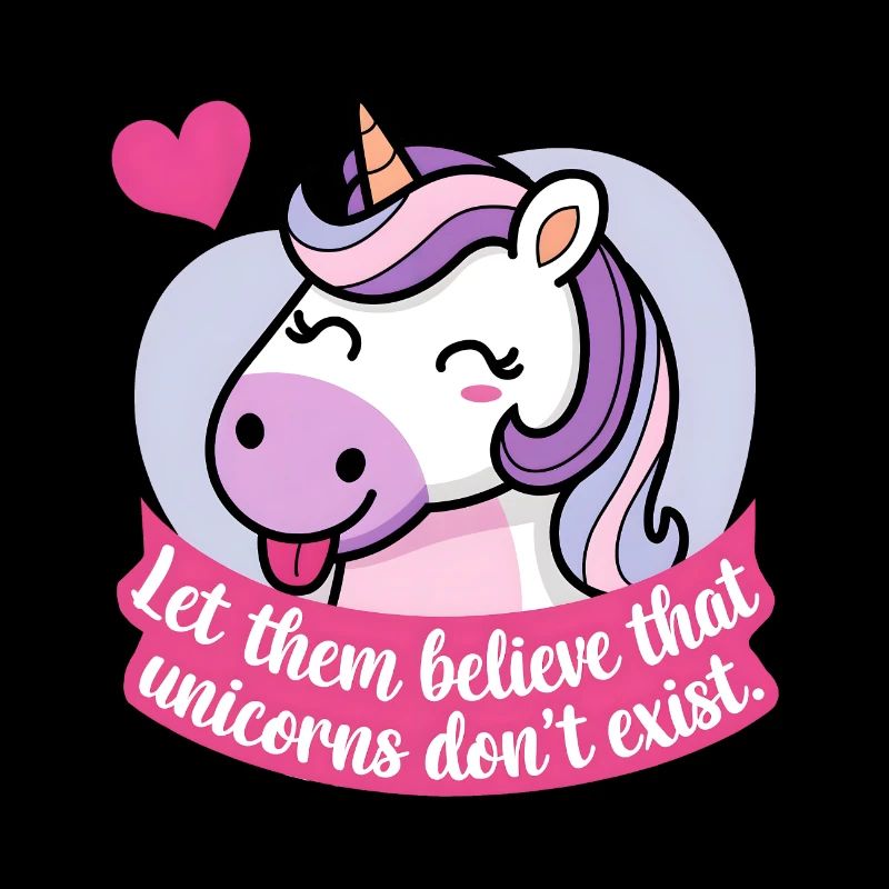 Qu’ils croient que les licornes n’existent pas