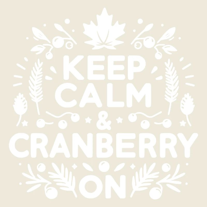 Keep Calm and Cranberry On