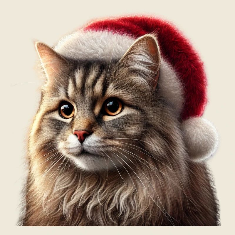 Chat de Noël