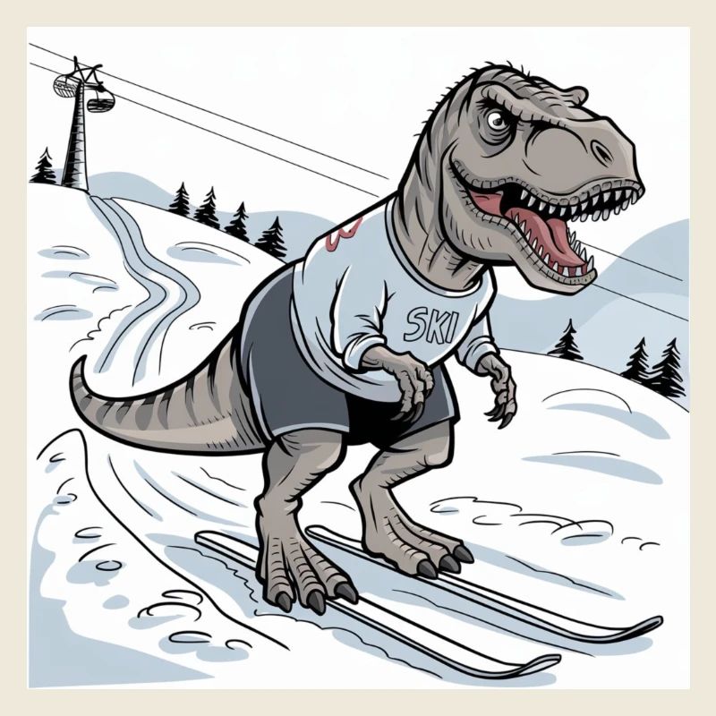 Ski-Rex, T-Rex