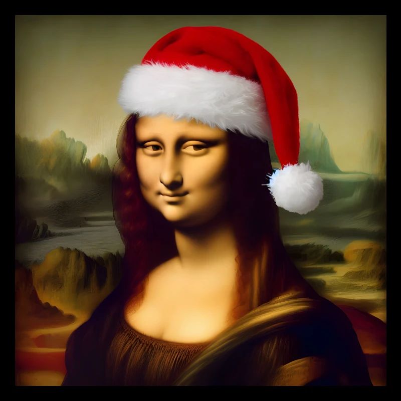 Noël Lisa Mona Art Idée de Noël