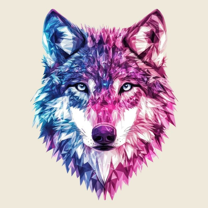 Wolf Crystals Fantasy