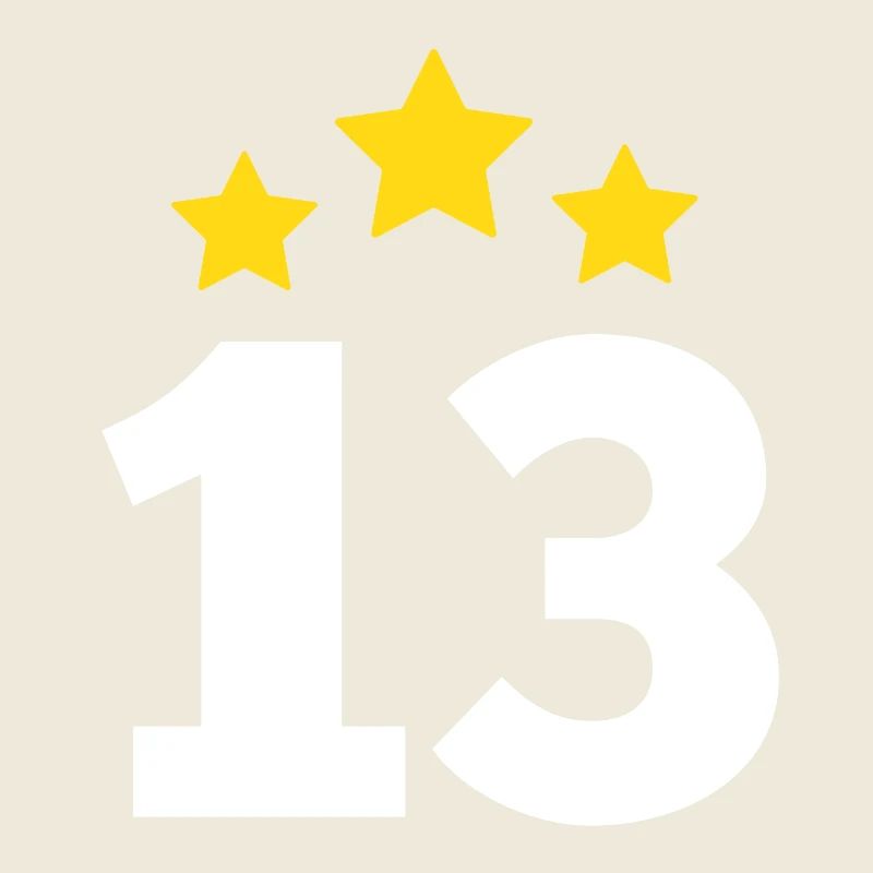 13 Year Old Star - 13th Anniversary Gift