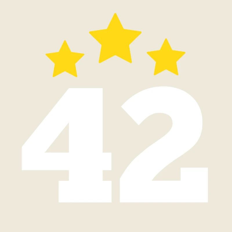42 ans étoile - cadeau 42e anniversaire