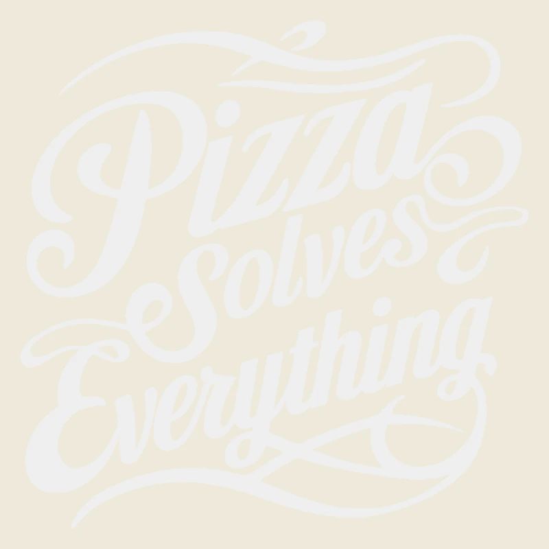 La pizza résout tout