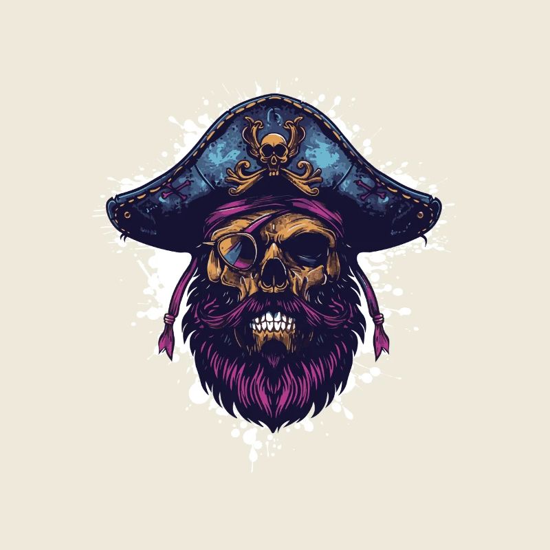 Pirate Skull Captain