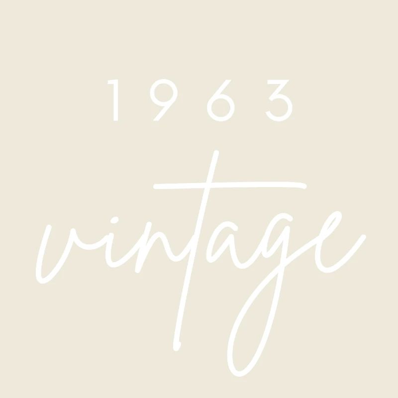 Anniversaire 1963 vintage