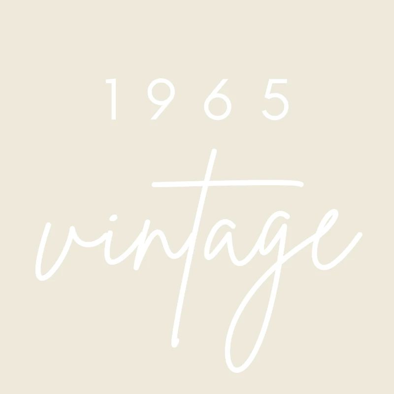 Anniversaire 1965 vintage