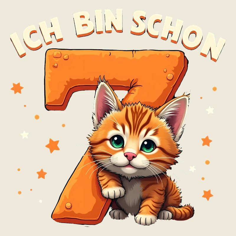 7. Geburtstag - Ich bin schon 7 Jahre