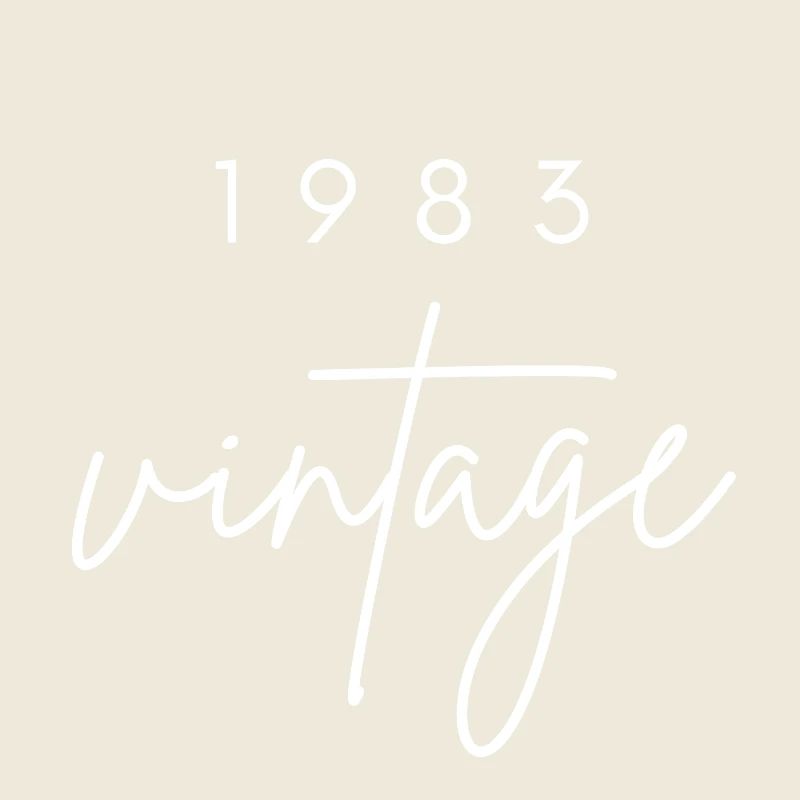 Vintage 1983 Birthday