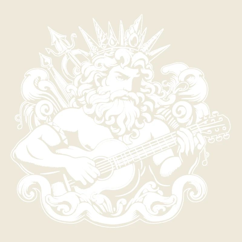 Neptune with guitar