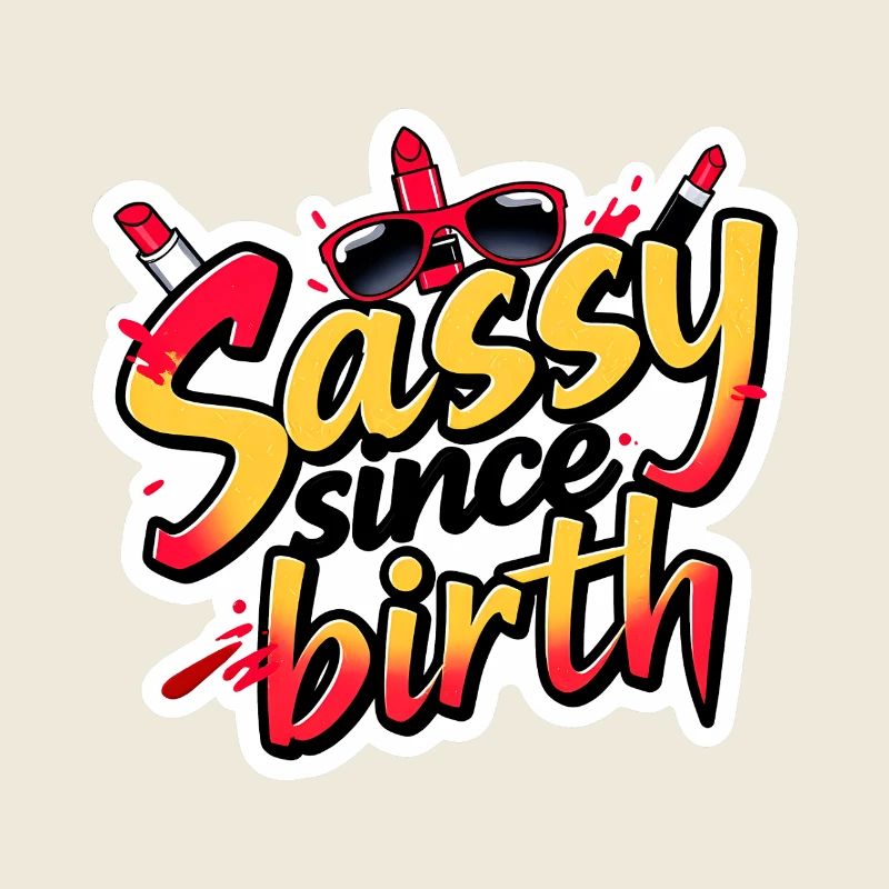 Frech Seit der Geburt Mutige Graffiti-Ästhetik Heftig