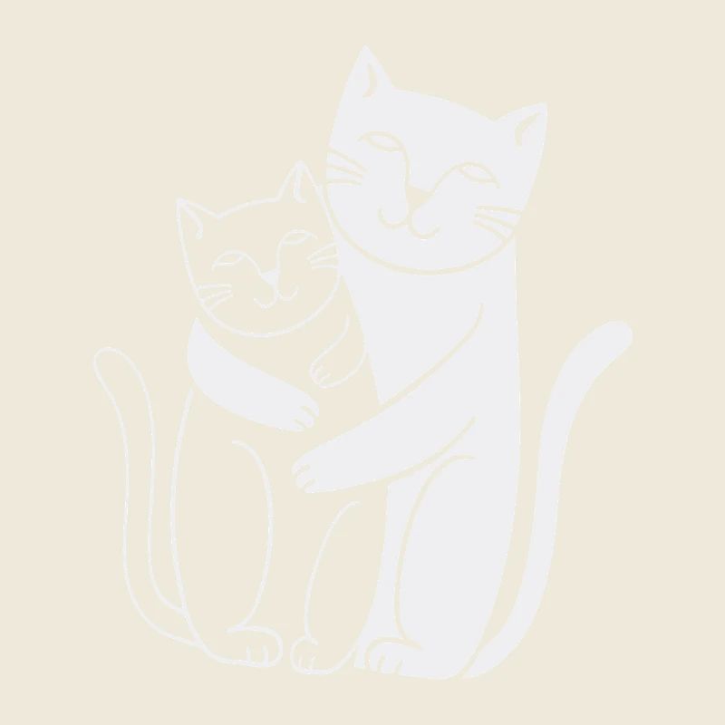 Chat Blanc & chat noir