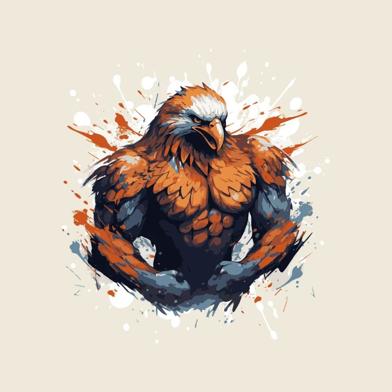 Eagle Muscles Fighter Beast
