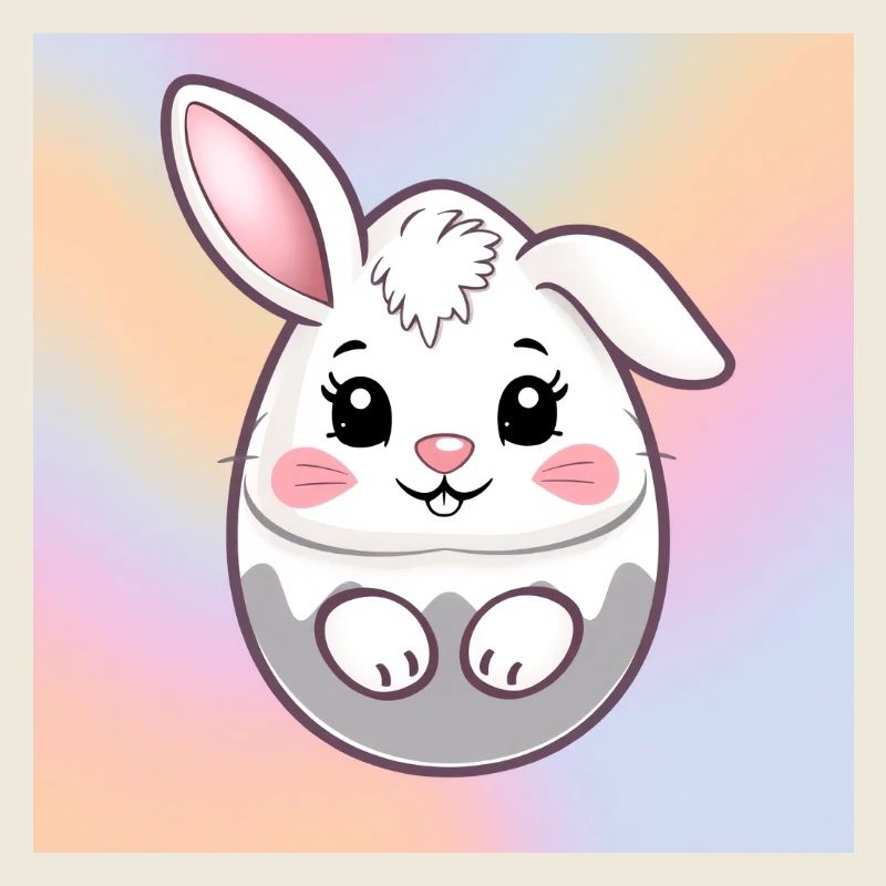 Eierglück mit Hase