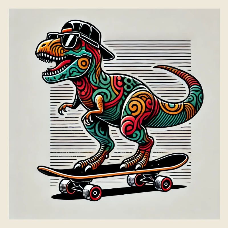 Patineur Saurus Rex