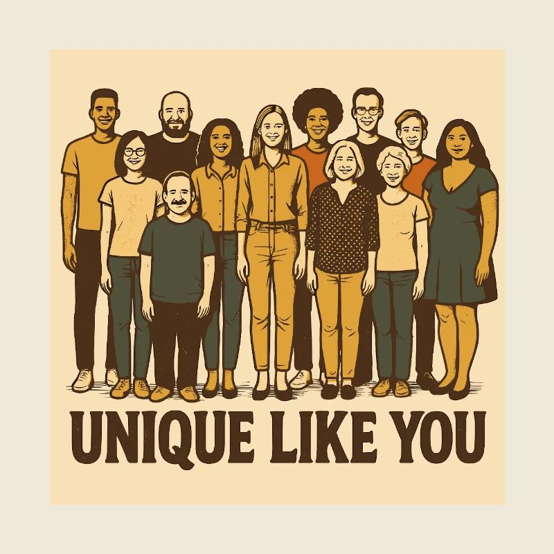 Unique like you einmalig wie du