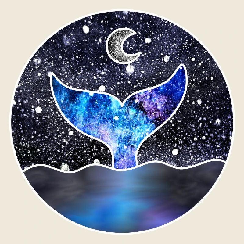 Cosmic Mermaid Tail