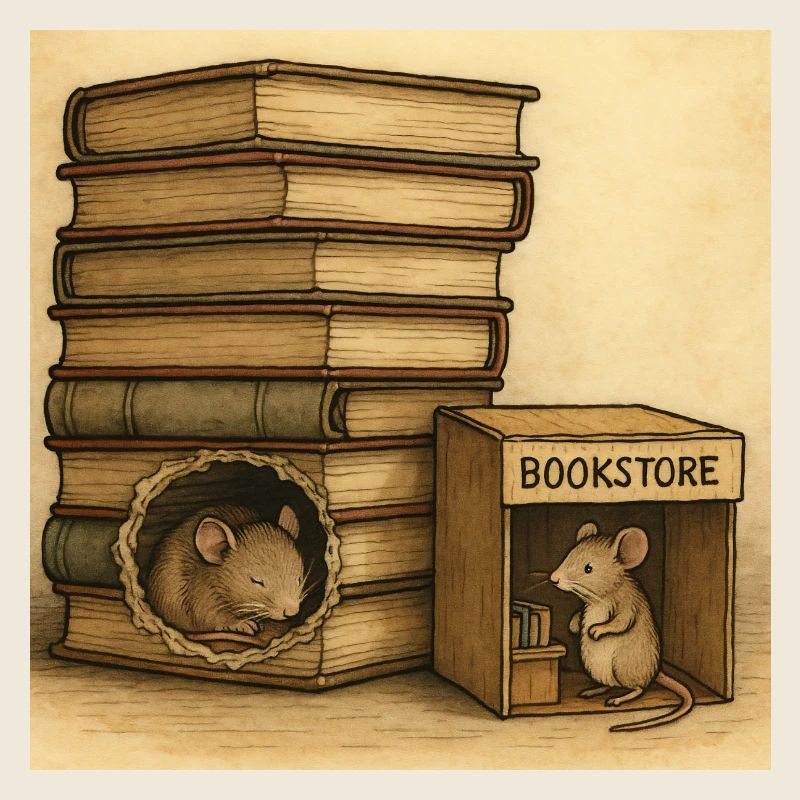 Bücher - Die eigene Buchhandlung der Mäuse