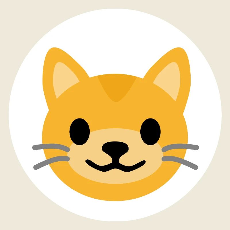 Visage de chat blanc | ~Relations avec NU | Vecteur