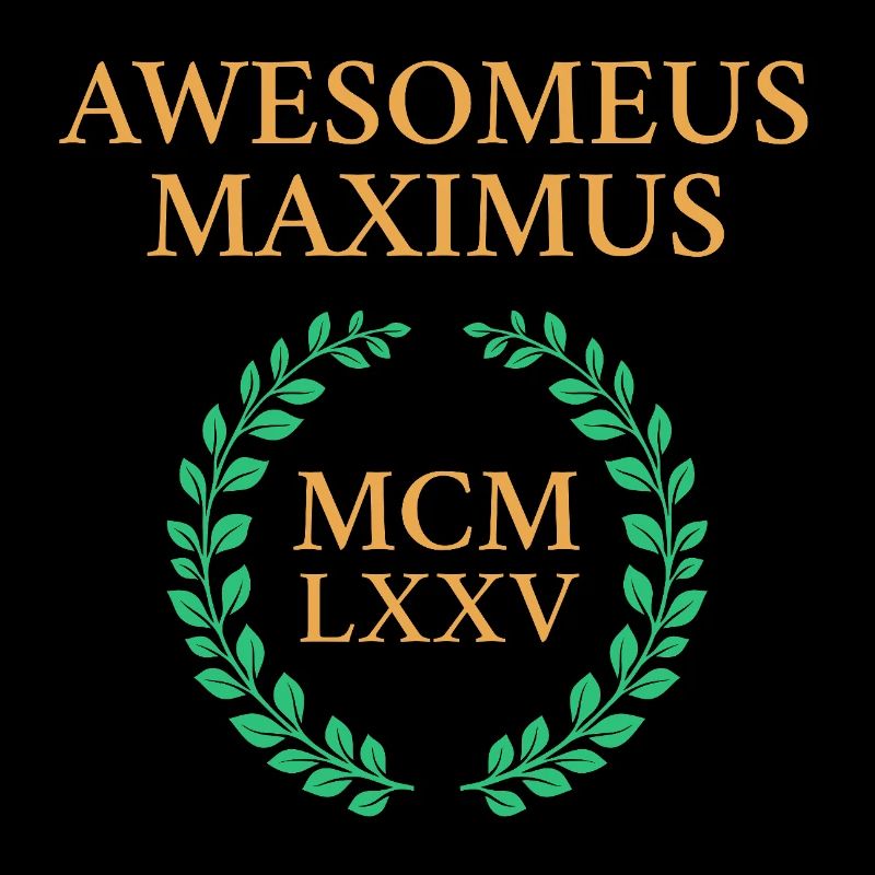 AWESOMEUS MAXIMUS MCMLXXV 1975