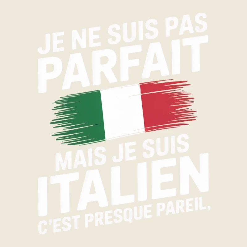 Ich bin nicht perfekt, aber italienisches Humor-Geschenk