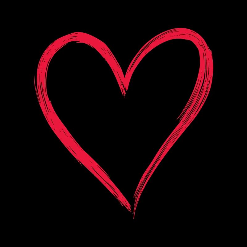 Amour dessiné à la main