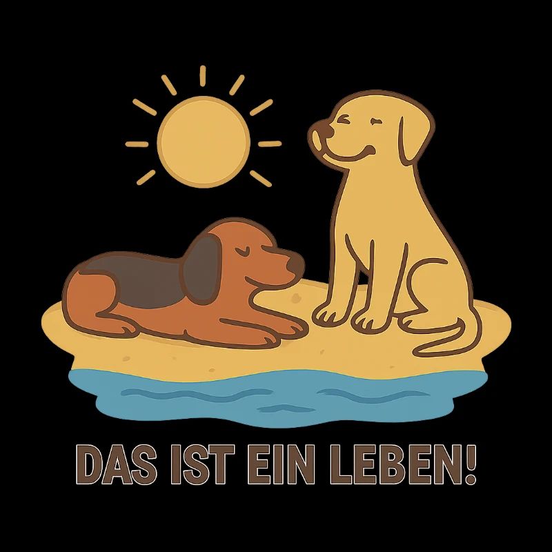 Hundeglück am Strand