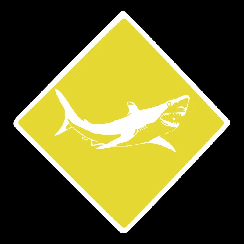 roadsign shark