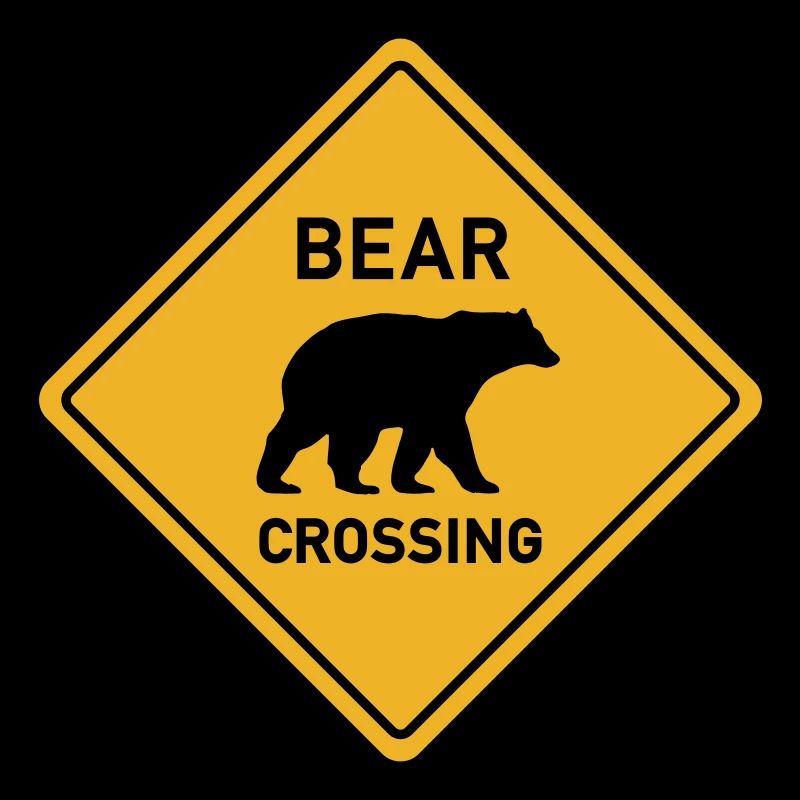 bear crossing