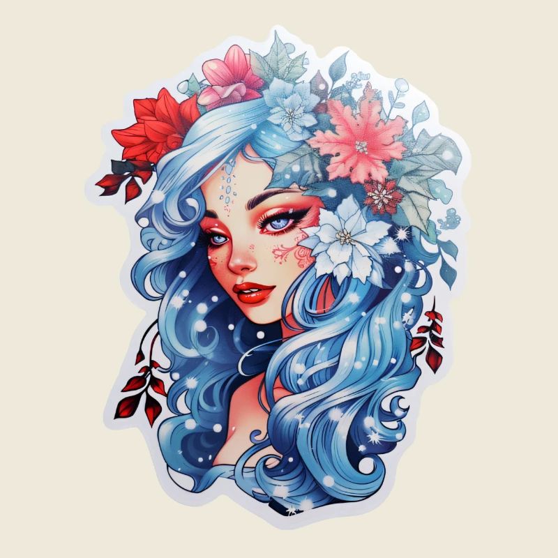 Wintermädchen