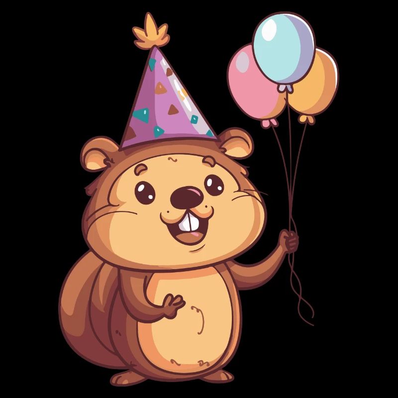 Bande dessinée d’anniversaire de castor