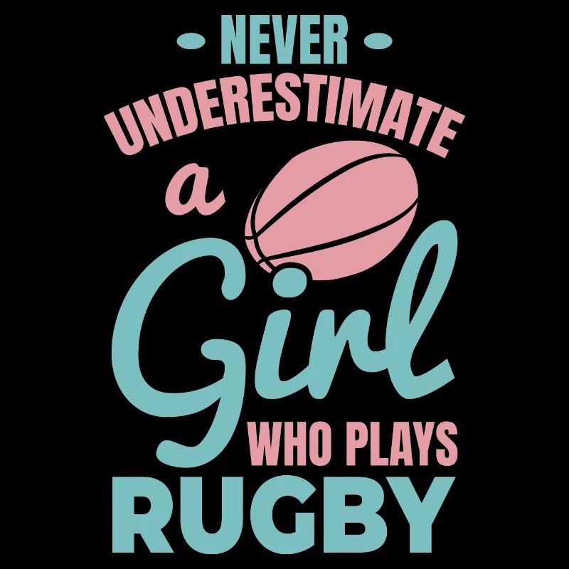 Rugby Spieler Mädchen