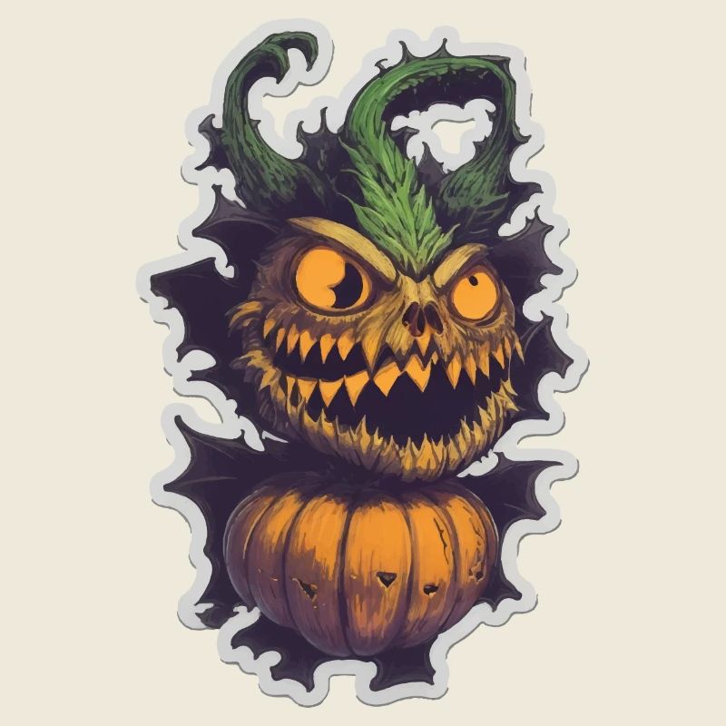 Helloween Kürbis Monster