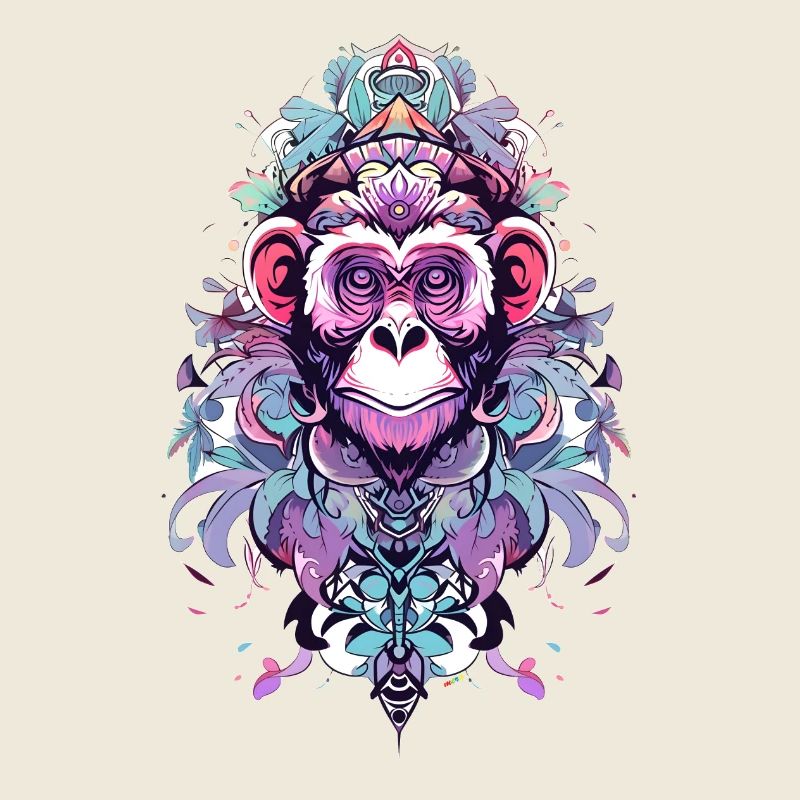 Mera Street Art Monkey Two