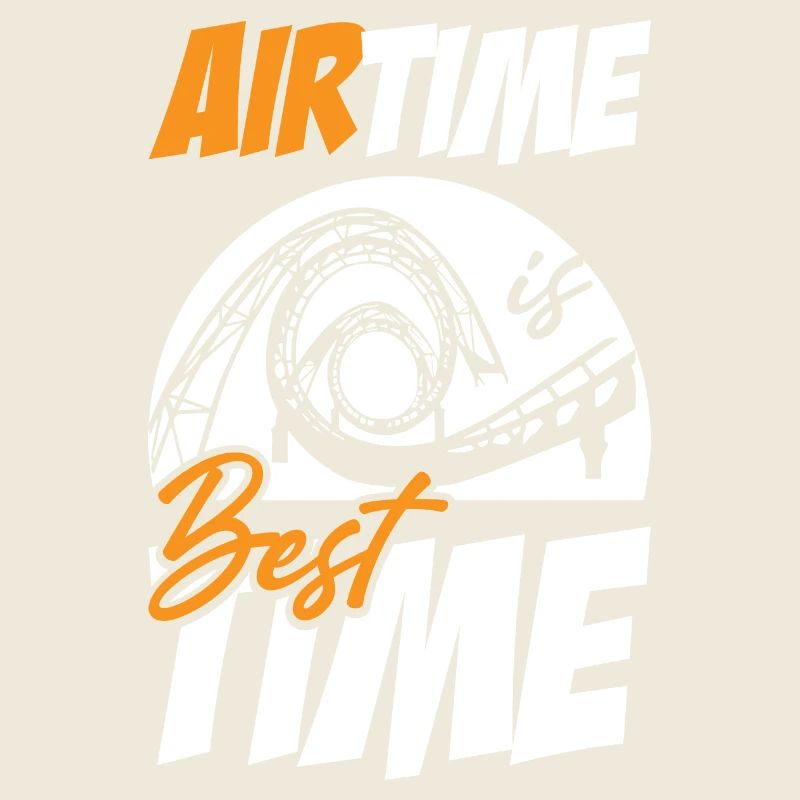 Airtime Is Best Time Roller Coaster