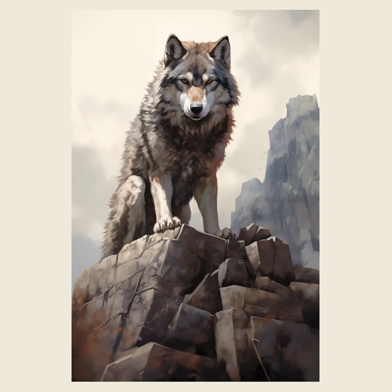 Illustration de Loup