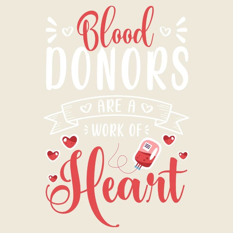 Blutspender Danke Held Blutgruppe