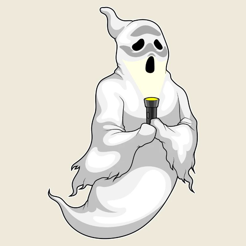 Ghost Halloween Flashlight