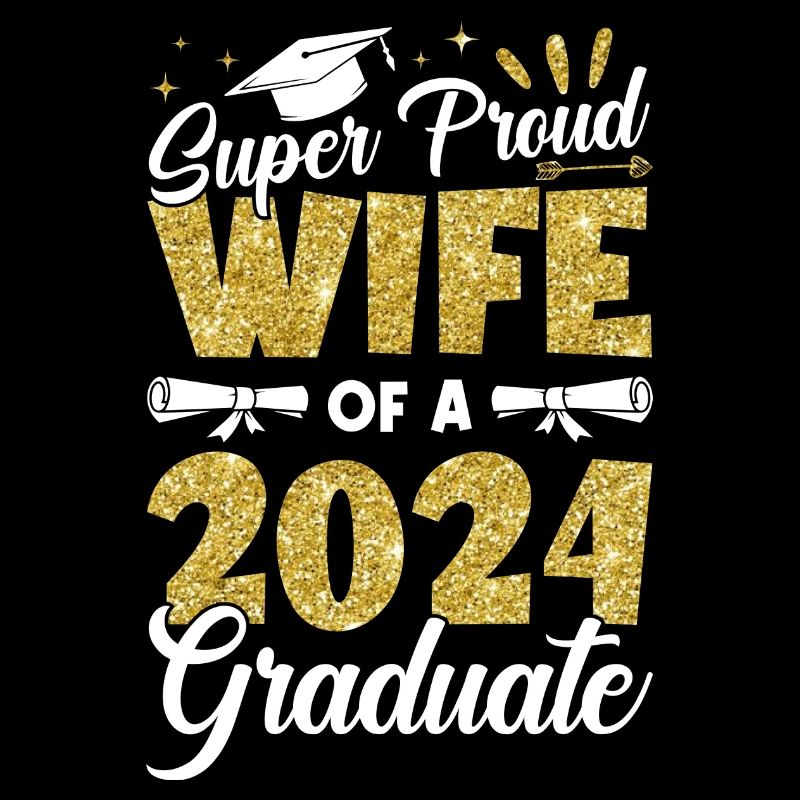 Fière épouse d’un étudiant diplômé de l’université 2024