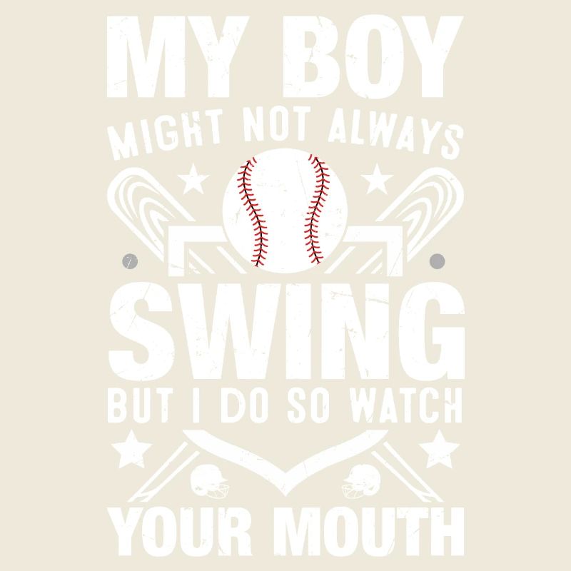 Baseball Mein Junge schlägt nicht immer, ich schon