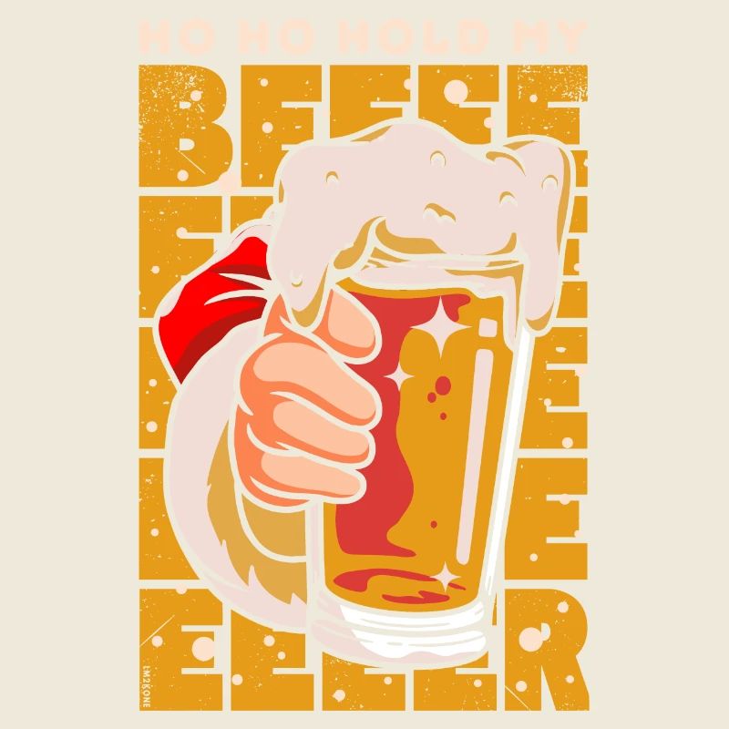 Noël hoho tiens ma bière